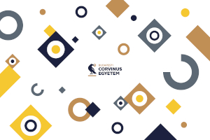 Budapesti Corvinus Egyetem, logo, borítókép