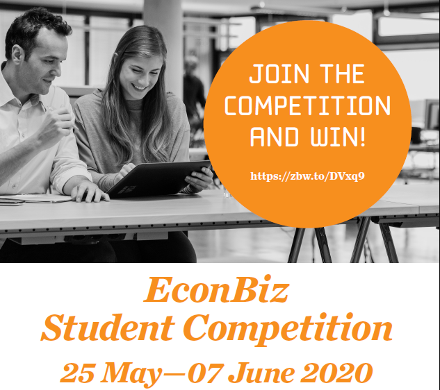 EconBiz student competiton 2020 plakát