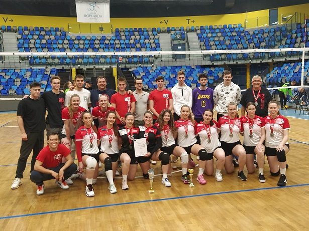 Ezüstérmet nyertek hallgatóink a MEFOB teremröplabda-bajnokság döntőjében