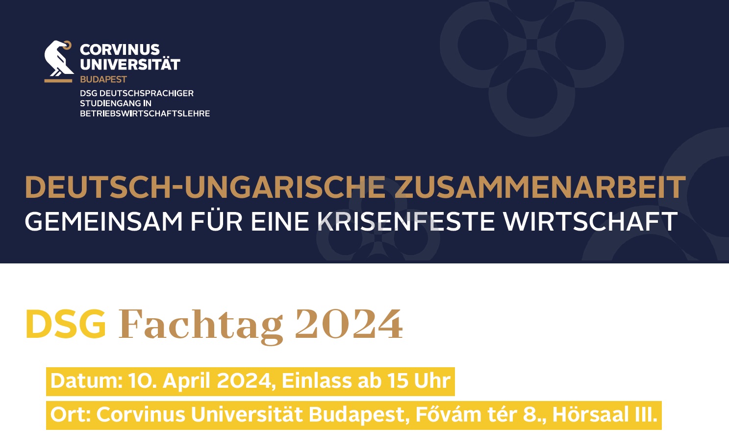 DSG31 Fachtag – Supply chain management: német tapasztalatok és EU-s jogszabály