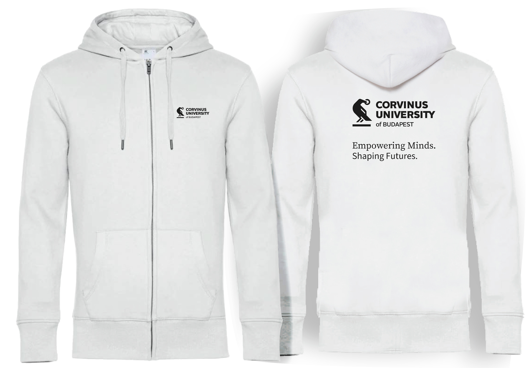 Cipzáras kapucnis pulóver